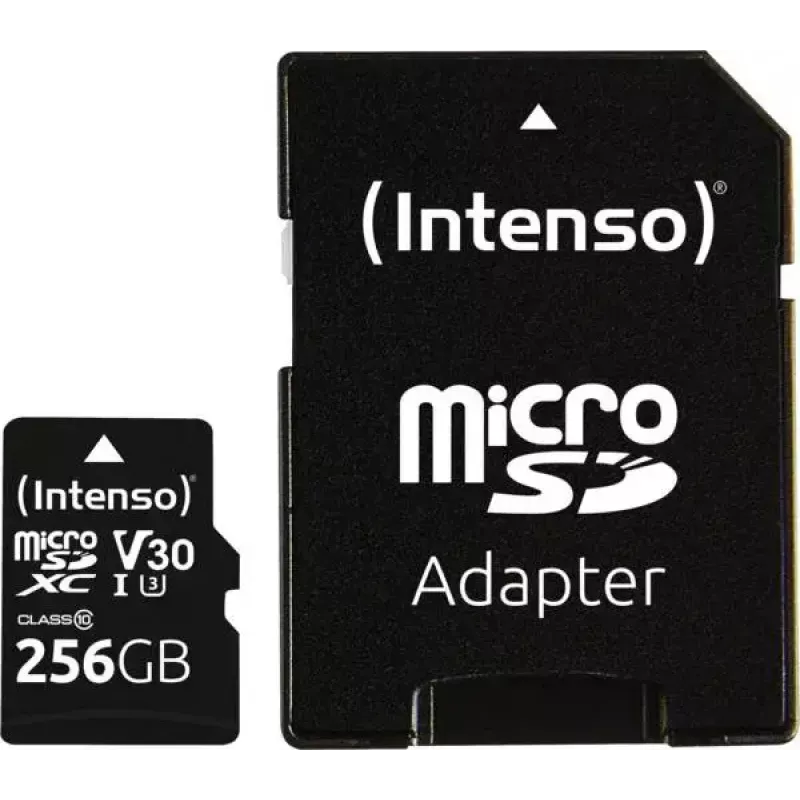 Intenso 3433492 256GB MicroSDXC UHS-I atminties kortelė
