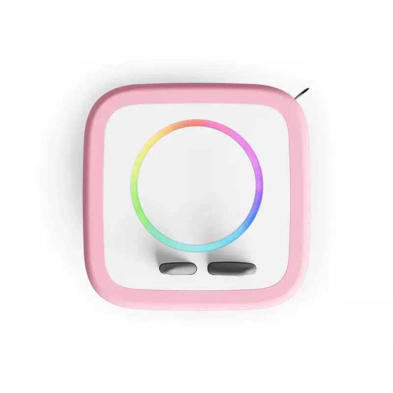 Muzikinė dėžutė su garso grotuvu vaikams tonies Toniebox 2 Cloud Pink