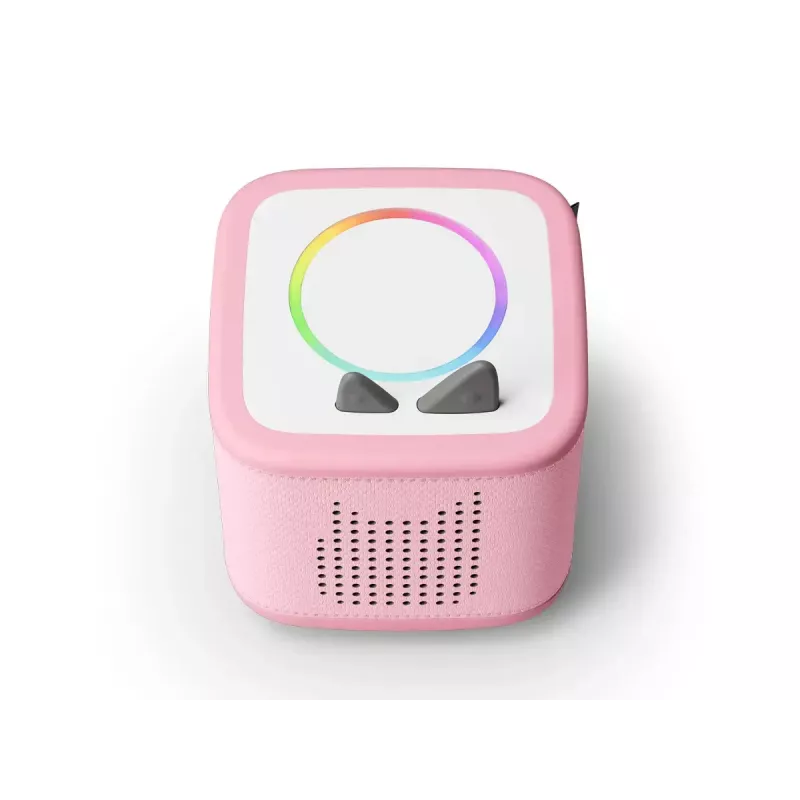 Muzikinė dėžutė su garso grotuvu vaikams tonies Toniebox 2 Cloud Pink