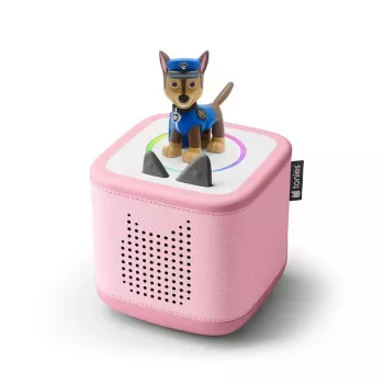 Muzikinė dėžutė su garso grotuvu vaikams tonies Toniebox 2 Cloud Pink