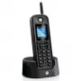 DECT belaidis telefonas Motorola O201 su skambučio numerio atpažinimu, juodas