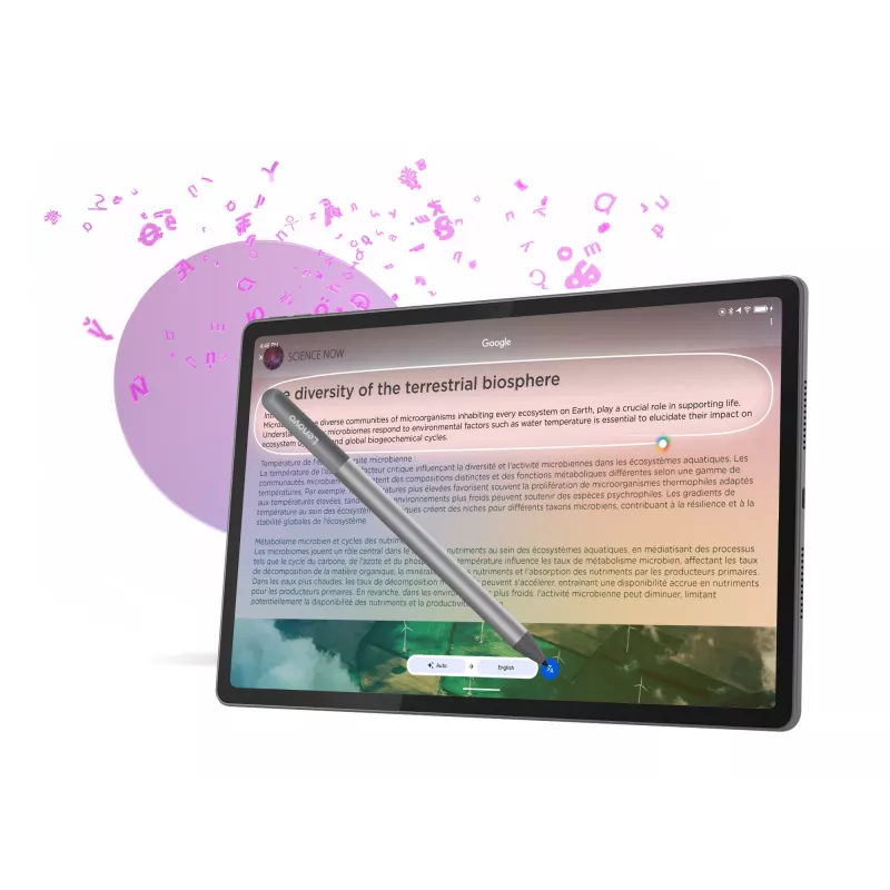 Planšetinis kompiuteris Lenovo Idea Tab Plus, 12.1 colio, MediaTek, 256 GB, 8 GB RAM, Android 15, pilka
