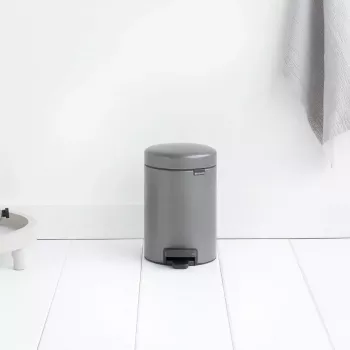 Šiukšliadėžė Brabantia 113246 3 L apvali Platinum