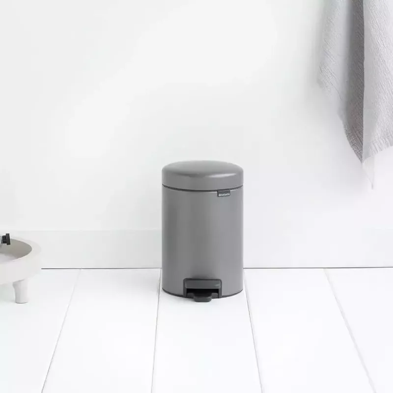 Šiukšliadėžė Brabantia 113246 3 L apvali Platinum