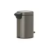 Šiukšliadėžė Brabantia 113246 3 L apvali Platinum