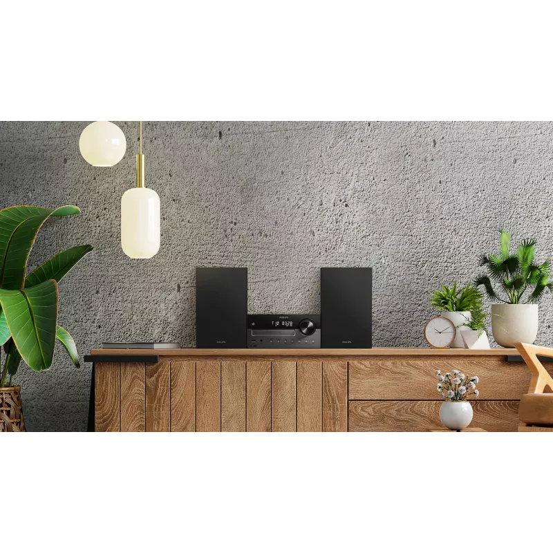 Philips TAM4505M2/12 namų garso mikro sistema 80 W juoda, tamsiai pilka