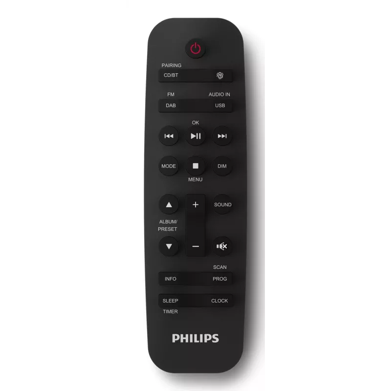 Philips TAM4505M2/12 namų garso mikro sistema 80 W juoda, tamsiai pilka