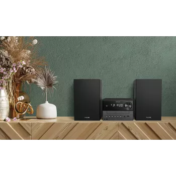 Philips 3000 serijos TAM3505M2/12 namų garso mikro sistema 20 W juoda