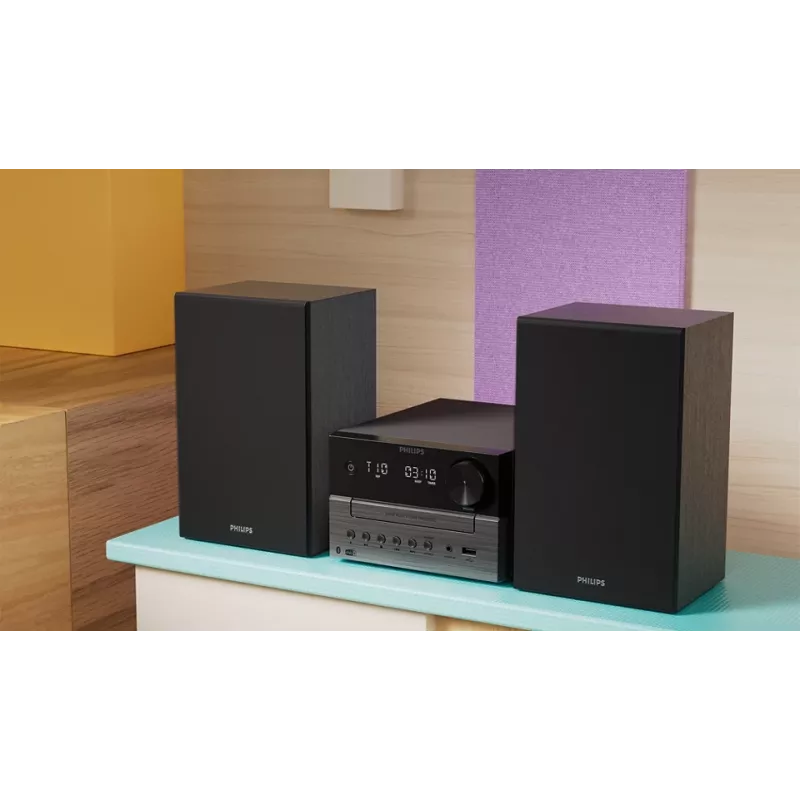 Philips 3000 serijos TAM3505M2/12 namų garso mikro sistema 20 W juoda
