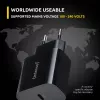 Maitinimo adapteris Intenso W20C 20 W USB-C juodas