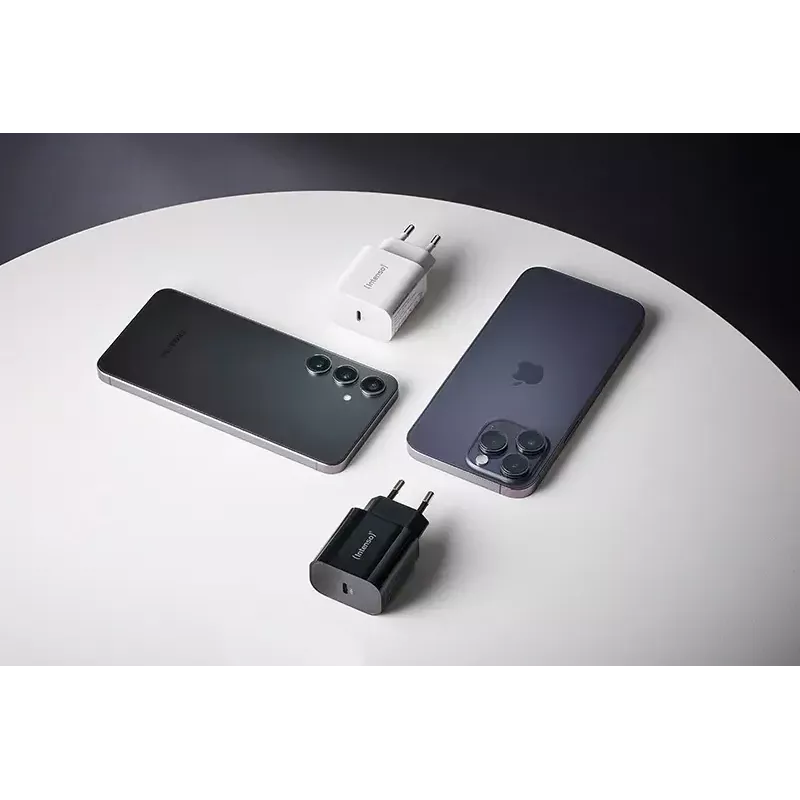 Maitinimo adapteris Intenso W20C 20 W USB-C juodas