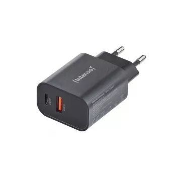 Maitinimo adapteris Intenso W30AC 30 W USB-A USB-C juodas