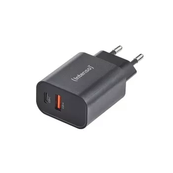 Maitinimo adapteris Intenso W30AC 30 W USB-A USB-C juodas