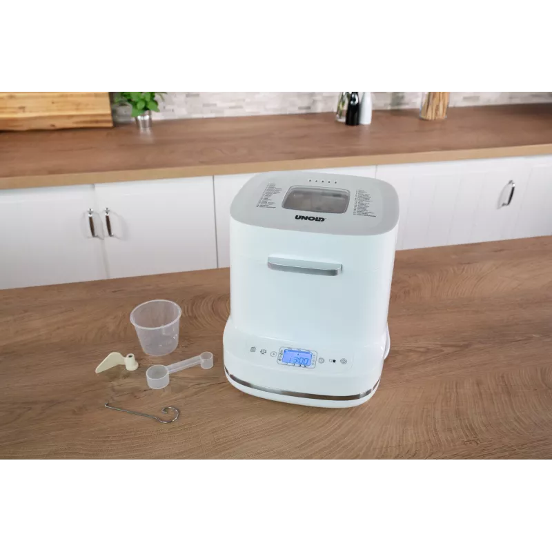 Duonkepė Unold Esge Backmeister Bernd 68120 — 550 W, 1 kg, balta, plastikinis korpusas