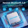 Automobilinis įkroviklis Vention 3-Port USB (USB-C + 2× USB-A) 30W/18W/5W juodas