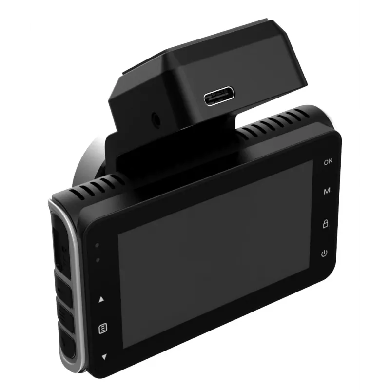 Automobilinis vaizdo registratorius IMOU S800PRO 4K Ultra HD Wi-Fi DC – 3840×2160, 123° žiūrėjimo kampas, 3″ ekranas, MicroSD iki 256 GB, USB-C