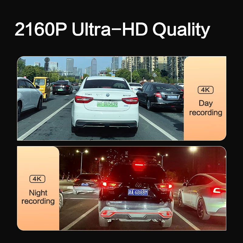 Automobilinis vaizdo registratorius IMOU S800PRO 4K Ultra HD Wi-Fi DC – 3840×2160, 123° žiūrėjimo kampas, 3″ ekranas, MicroSD iki 256 GB, USB-C