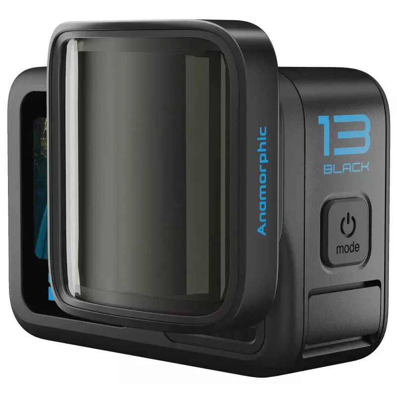 GoPro HERO13 Anamorphic Lens Mod juodas