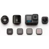 GoPro HERO13 Black objektyvų rinkinys: itin platus, makro, anamorfinis ir ND filtrai
