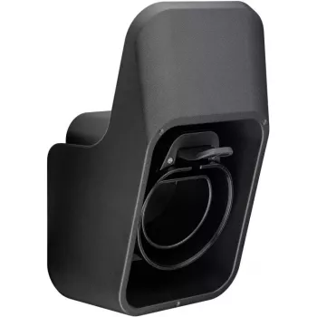 Sieninis laikiklis EV Type 2 įkrovimo kabeliui GOOBAY RB61143 — juodas, lauko, 107×84×171 mm