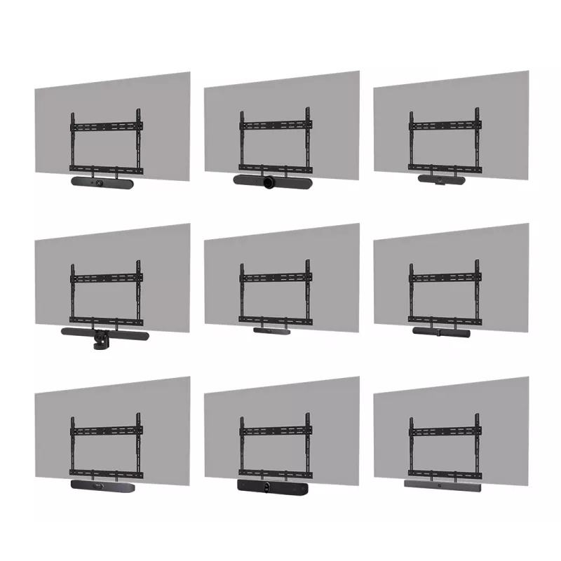 Neomounts AV30-500BL laikiklis videobarui, 43–110 colių, VESA iki 600×400, max 10 kg, plotis 900 mm