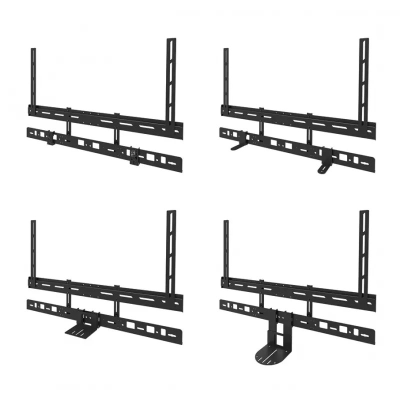 Neomounts AV30-500BL laikiklis videobarui, 43–110 colių, VESA iki 600×400, max 10 kg, plotis 900 mm