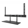 Lentynos komplektas klaviatūrai Neomounts AV40-500BL, 43–110 colių ekranams, VESA iki 600x400, max apkrova 2,5 kg, 900×279×640 mm