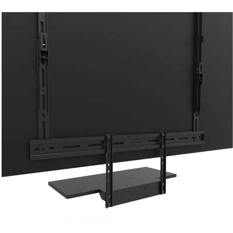 Lentynos komplektas klaviatūrai Neomounts AV40-500BL, 43–110 colių ekranams, VESA iki 600x400, max apkrova 2,5 kg, 900×279×640 mm