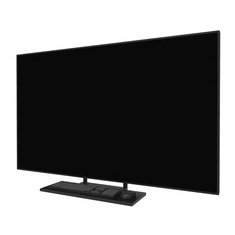 Lentynos komplektas klaviatūrai Neomounts AV40-500BL, 43–110 colių ekranams, VESA iki 600x400, max apkrova 2,5 kg, 900×279×640 mm
