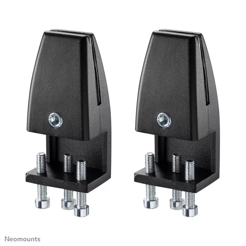 Neomounts NS-CLMP25BLACK stalo spaustuvų rinkinys (2 vnt.) – maks. 5 kg