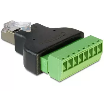 Adapteris RJ45 į gnybtų bloką DeLOCK 65389