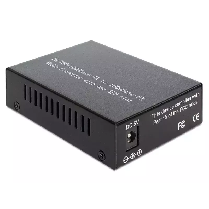 DeLOCK 1000Base-T į SFP 1000 Mbit/s juodas