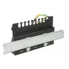 Patch Panel DeLOCK 43339 – 12 lizdų Keystone moduliams, metalinis