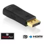 Innovation IT PI150 adapteris DisplayPort į HDMI – DP į HDMI, paauksuoti kontaktai, juodas