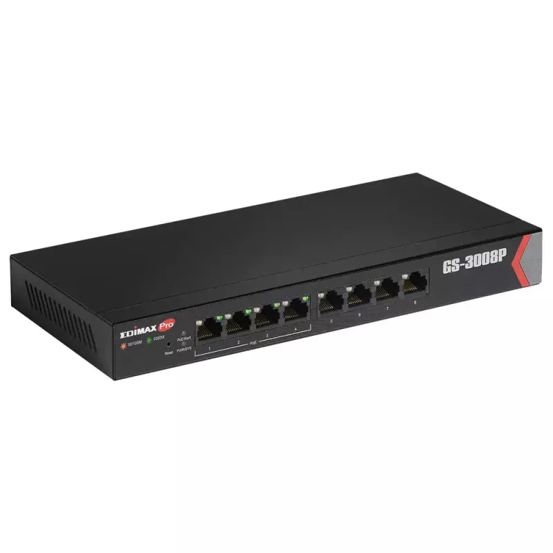 Valdomas komutatorius Edimax GS-3008P