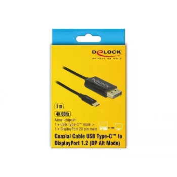 USB-C / Thunderbolt 3 į DisplayPort adapteris DeLOCK 83709