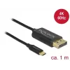 USB-C / Thunderbolt 3 į DisplayPort adapteris DeLOCK 83709