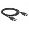 HDMI kabelis DeLOCK 85217 2 m, A tipo kištukas – A tipo kištukas, juodas