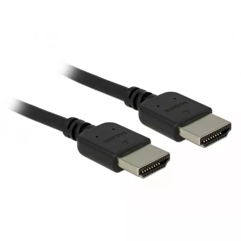 HDMI kabelis DeLOCK 85217 2 m, A tipo kištukas – A tipo kištukas, juodas
