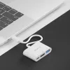 PureLink IS270 iSeries USB-C adapteris su keliais prievadais, USB 3.1 Gen 1, HDMI 4K, USB-C, USB-A, 60 W, 0,1 m, baltas