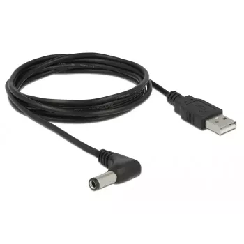 Maitinimo laidas DeLOCK 85588 USB A 1,5 m Juodas