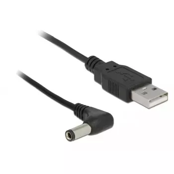Maitinimo laidas DeLOCK 85588 USB A 1,5 m Juodas