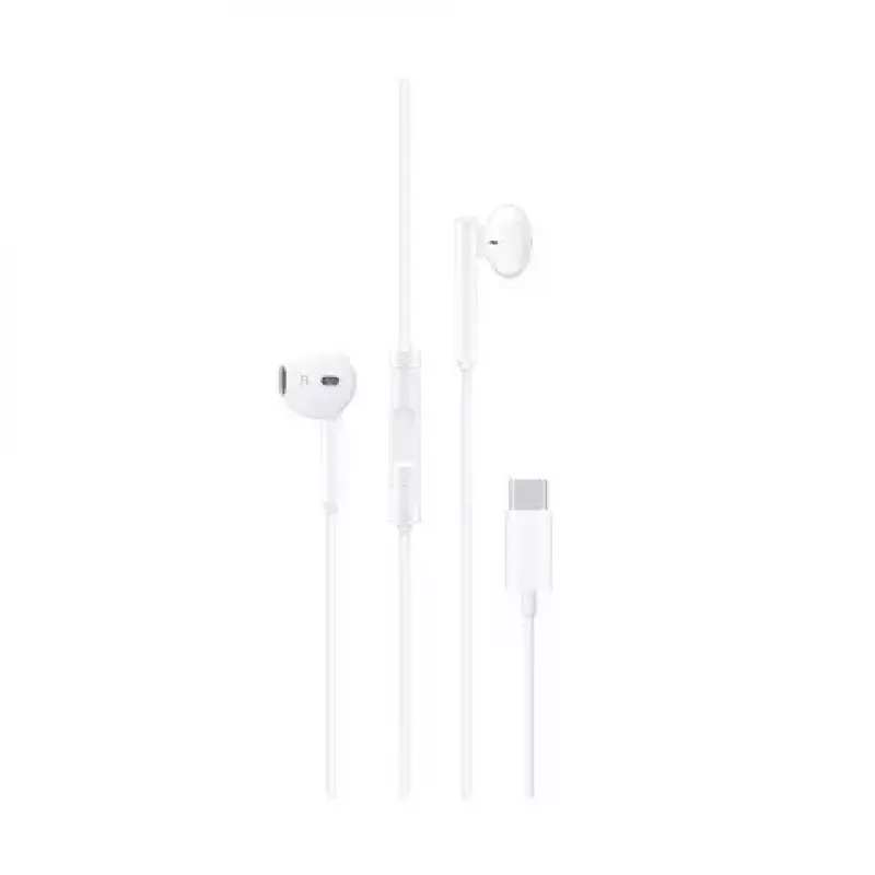 Ausinės Huawei 55030088 laidinės, USB Type-C, intraaurinės, baltos