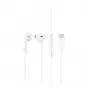 Ausinės Huawei 55030088 laidinės, USB Type-C, intraaurinės, baltos