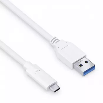 PureLink IS2610-010 iSeries Premium USB-C – USB-A laidas, USB 3.1 Gen 2, 10 Gbps, 3 A, 1 m, baltas