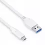 USB kabelis PureLink IS2610-010 USB 3.2 Gen2 1m USB-C / USB-A baltas