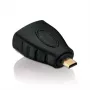 Adapteris lizdo keitimui HDMI į microHDMI PureLink X-HA050 juodas, auksuoti kontaktai