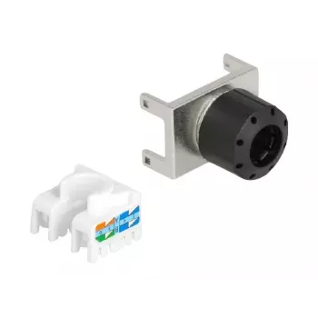 Keystone modulis RJ45 lizdas į LSA DeLOCK 87036