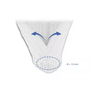Pintinė įvorė DeLOCK 20808 5 m x 13 mm Balta
