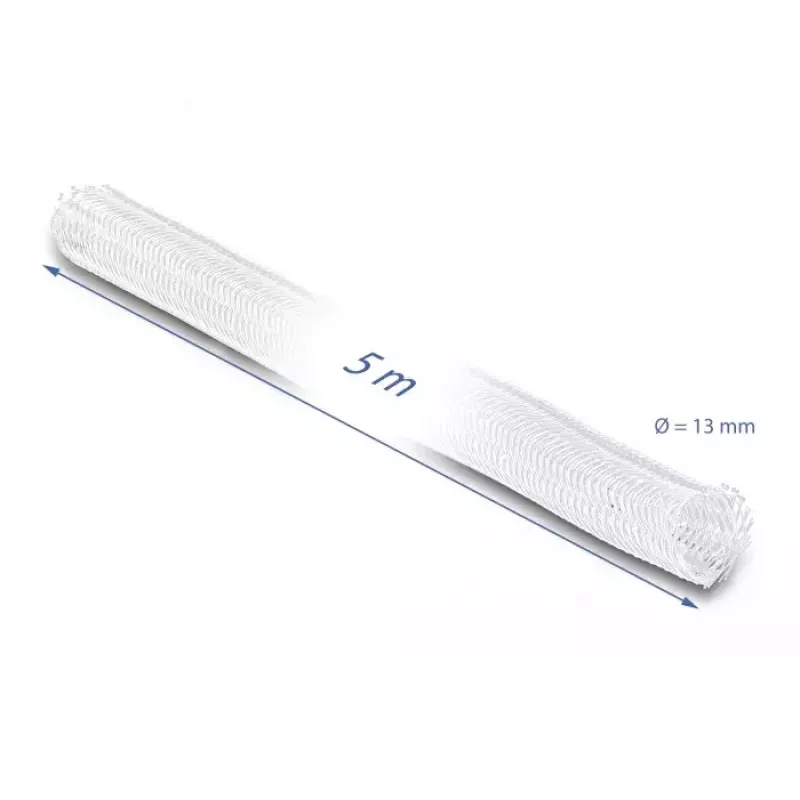 Pintinė įvorė DeLOCK 20808 5 m x 13 mm Balta